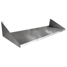 Stainless Wall Shelf 3 Tier 120cm Commercial Storage Kitchen Catering 1.2m Di...