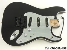 Fender Tom Morello Stratocaster Strat LOADED BODY Floyd Rose Hot Rails Black