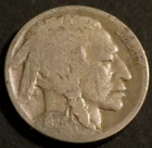 1929 S Buffalo Nickel Date Restored Five Cent 5c Coin D952