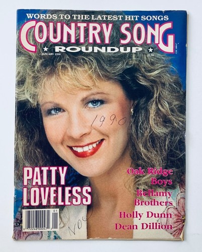 VTG Country Song Roundup Magazine January 1990 Patty Loveless & Oak ...