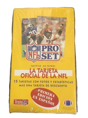 1990 Pro Set NFL Football Final Update Sealed Set Emmitt Smith