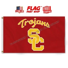 USC Trojans 3x5 ft Flag University of Southern California NCAA FREE Shipping
