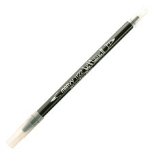 1122-0 Marvy Le Plume II Double Ended Blender Marker, Clear, Brush/Fine, 6 Each