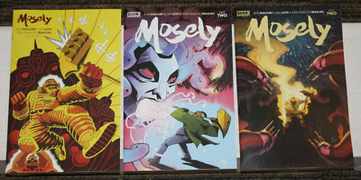 Boom! Mosely #2 SIX COVER SET Guillory A, B, 1:10, 1:25 & BOTH One Per Store Var
