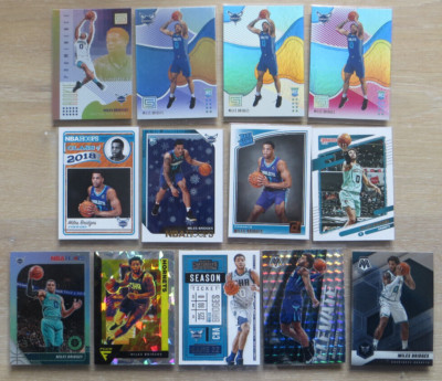   7 RC ! 13 Karten Miles Bridges Inserts Parallelen + Silver Prizm ROOKIE Hornets