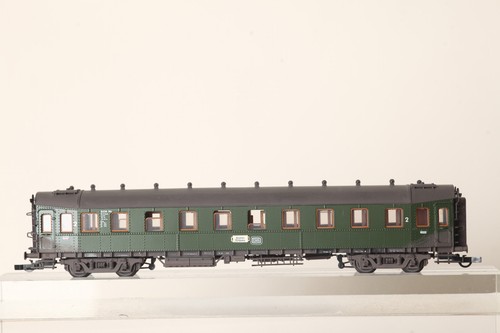 Roco H0 Schnellzugwagen Hecht DB 16 036 Mü B 4üwe  2. Kl  grün (269188) | Zustand: Gebraucht