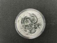 2021 $1 1oz Australian Chinese MYTHS AND LEGENDS DRAGON Silver coin 