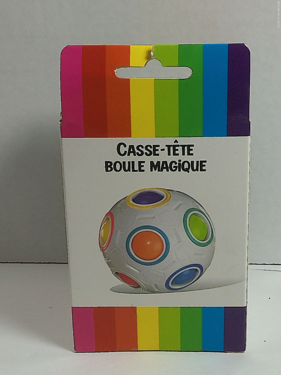 Magic Ball Align Multi Colors to Solve Puzzle White Blue Orange