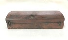 Antique Brass Fleam Bleeder Knife Lancet Spring Loaded - Original Wooden Case  — photo 5