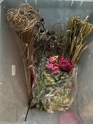 Trockenblumensträuße, ideal für Hochzeit/Party/Deko/Gestecke, Großblumen