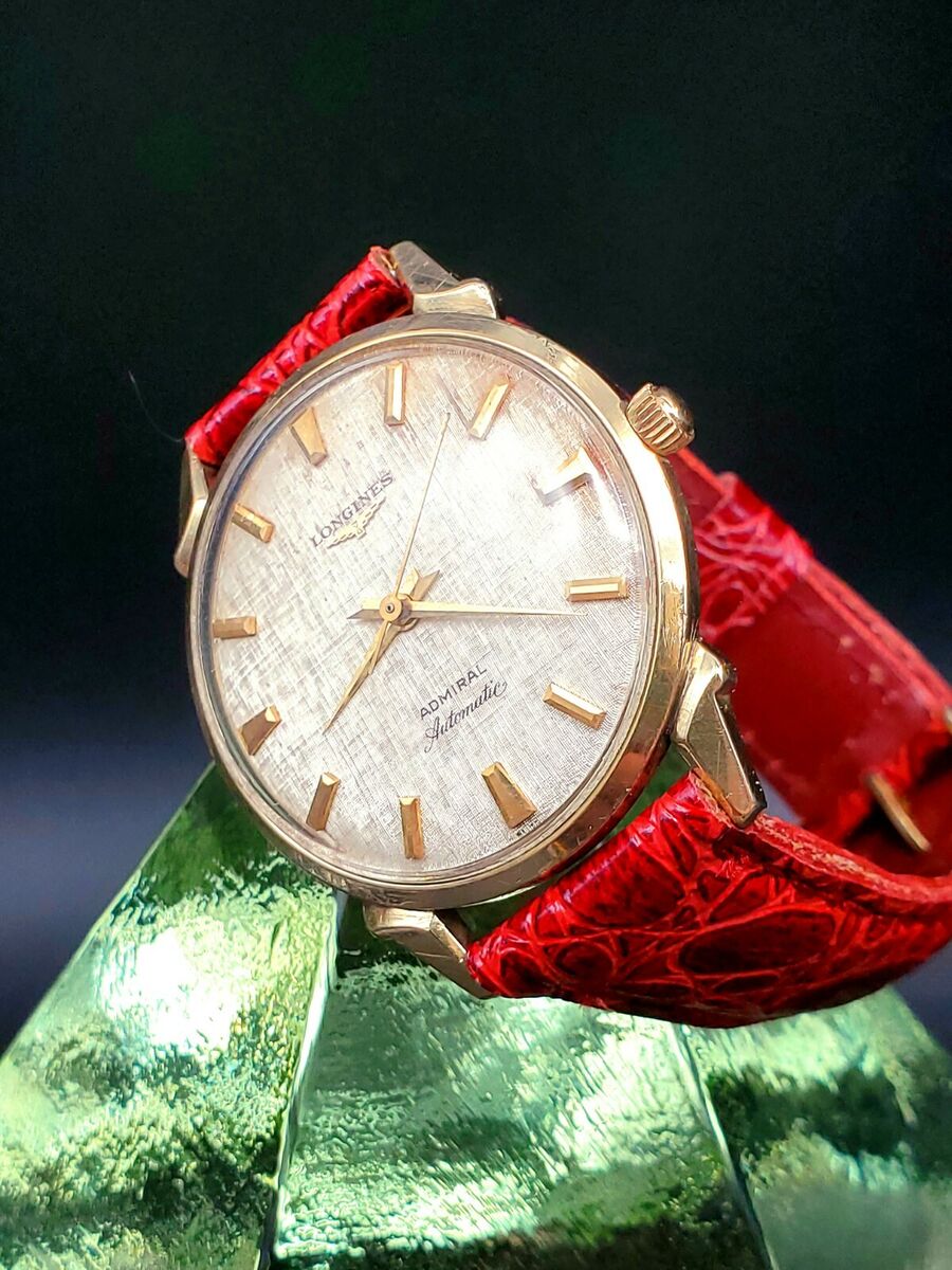 Vintage Longines Admiral 1960's Automatic Very Unique Dial Vintage Longines Admiral 1960's Automatic Very Unique Dial