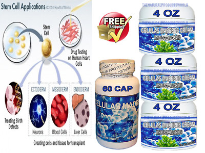3 Celulas Madres,NEW STEAM CELL Biomatrix,cellulas,Biox,regenex CELL,madre cell