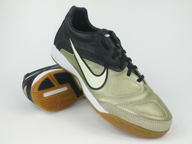 gold indoor soccer shoes