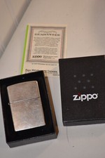 Genuine Zippo 207 Regular Street Chrome Windproof Lighter, Metal, Made in USA