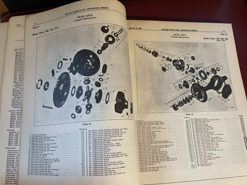 1938 Dodge Fargo Truck Parts List Manual Panel Commercial Sedan Canopy Suburban - Picture 7 of 16