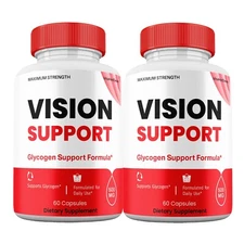 Vision Support Capsules, Max Strength Supplement, Vision Support Pills  (2 Pack)