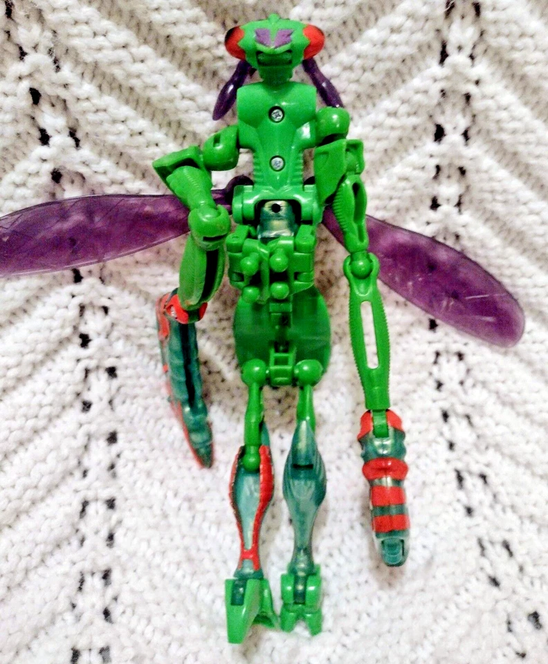 TRANSFORMERS Beast Wars (Vintage 1996) MANTERROR Deluxe Mantis INCOMPLETE  - Image 4 of 4