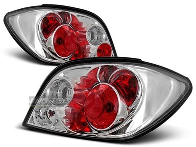 Baklykter for Peugeot 307 01-07 Krom gratis frakt LTPE12WL XINO CA