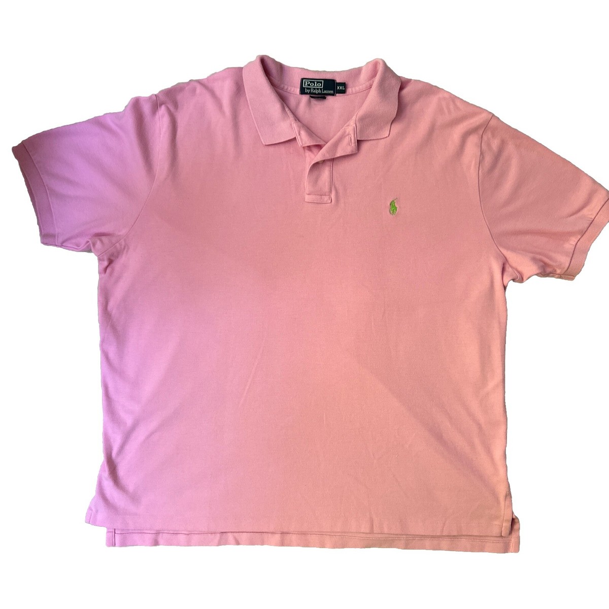 Polo Ralph Lauren Men's Polo Shirt Size XXL Pink 100% Cotton | eBay