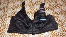 Bali Bra Size 34B Classic Support Cool Comfort Black Wireless Style DF3372