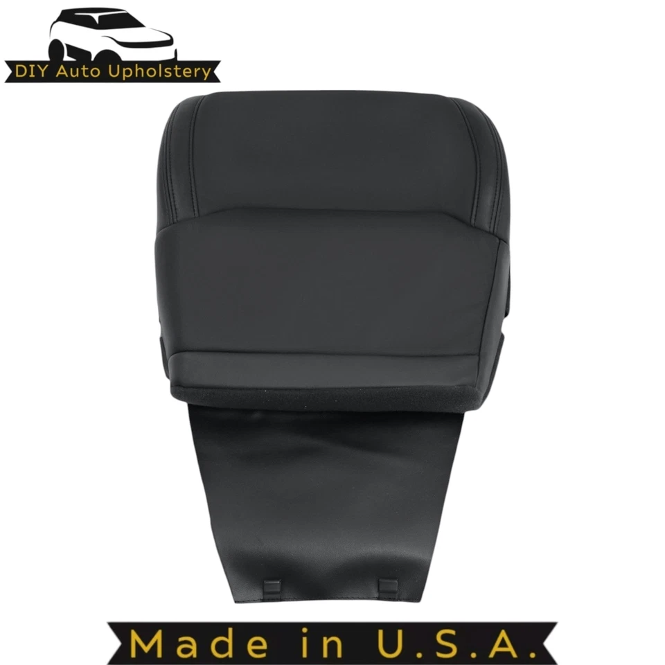 Cubierta de asiento de cuero negra superior e inferior para conductor Acura TL 1999-2003 Foto 4 de 4