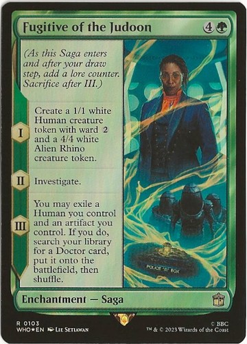 Fugitive of the Judoon 103 Rare MTG Universes Beyond: Doctor Who NM/M BBC