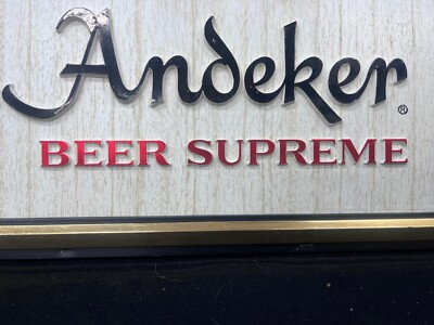Vintage Andeker Beer Sign, by Pabst Brewing Company, 13”x 17” | eBay