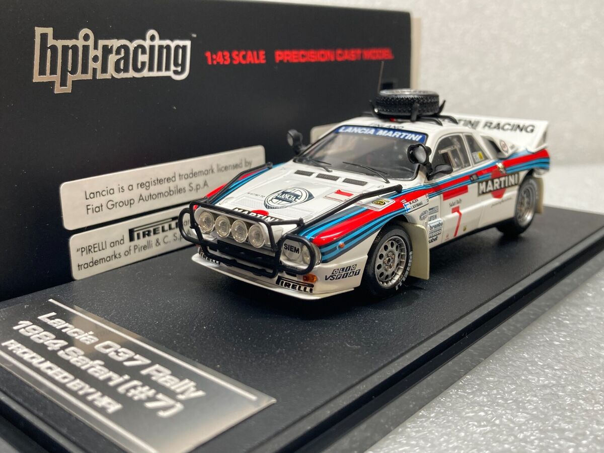 HPI Racing 1/43 8230 LANCIA 037 Rally (#7) 1984 Safari M HPI Racing 1/43 8230 LANCIA 037 Rally (#7) 1984 Safari M