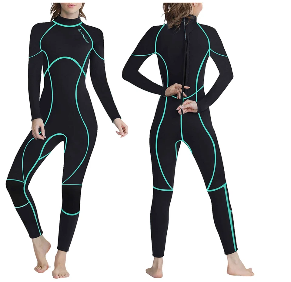 clearance cheap in stock OMGear 3mm Wetsuit Neoprene Men Seaskin Women Full Wetsuit Body 3mm