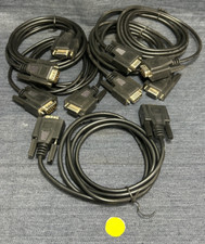 UNBRANDED VGA CABLE FEMALE TO MALE 9 PIN 300V 28AWG LOT OF 5