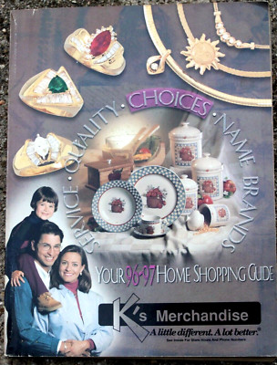 1996-1997 K's Merchandise Mart Home Shopping Guide Catalog Jewelry Electronics
