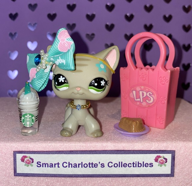 Littlest Pet Shop 483 Shorthair Cat 2006 100 Authentic LPS eBay