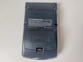 Nintendo Gameboy Color  Console in Black with Upgraded Backlight Display