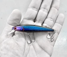 Fishing Lure Jerkbait Dynamic Lures J-Spec (Dark Halo) 