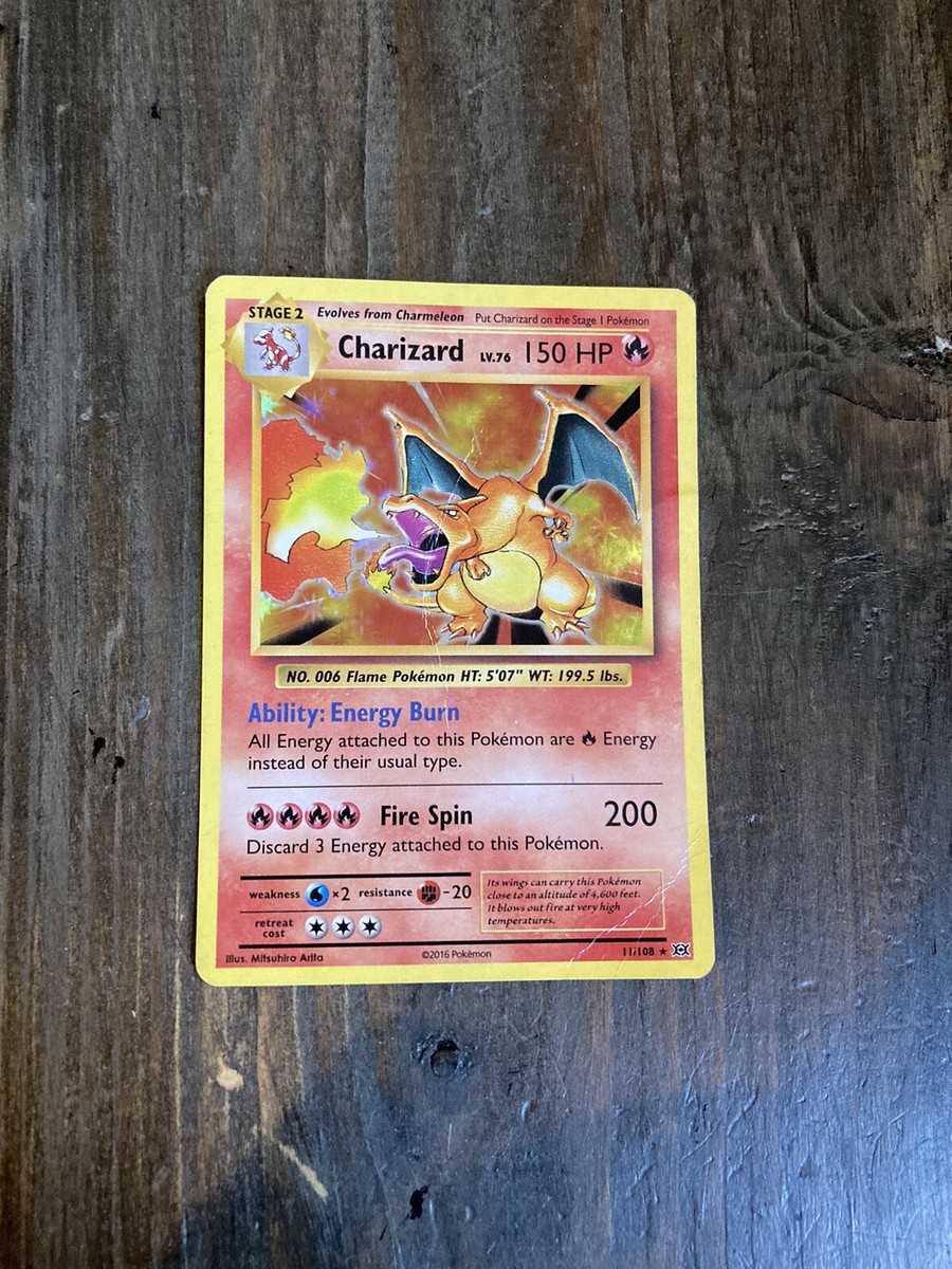 Pokémon TCG Charizard XY Evolutions 11/108 Holo Promo | eBay