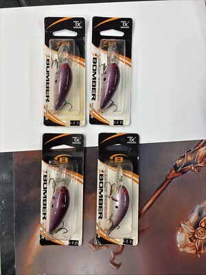Bomber Tx3 Hooks Model A 6-8ft Lot Of 4