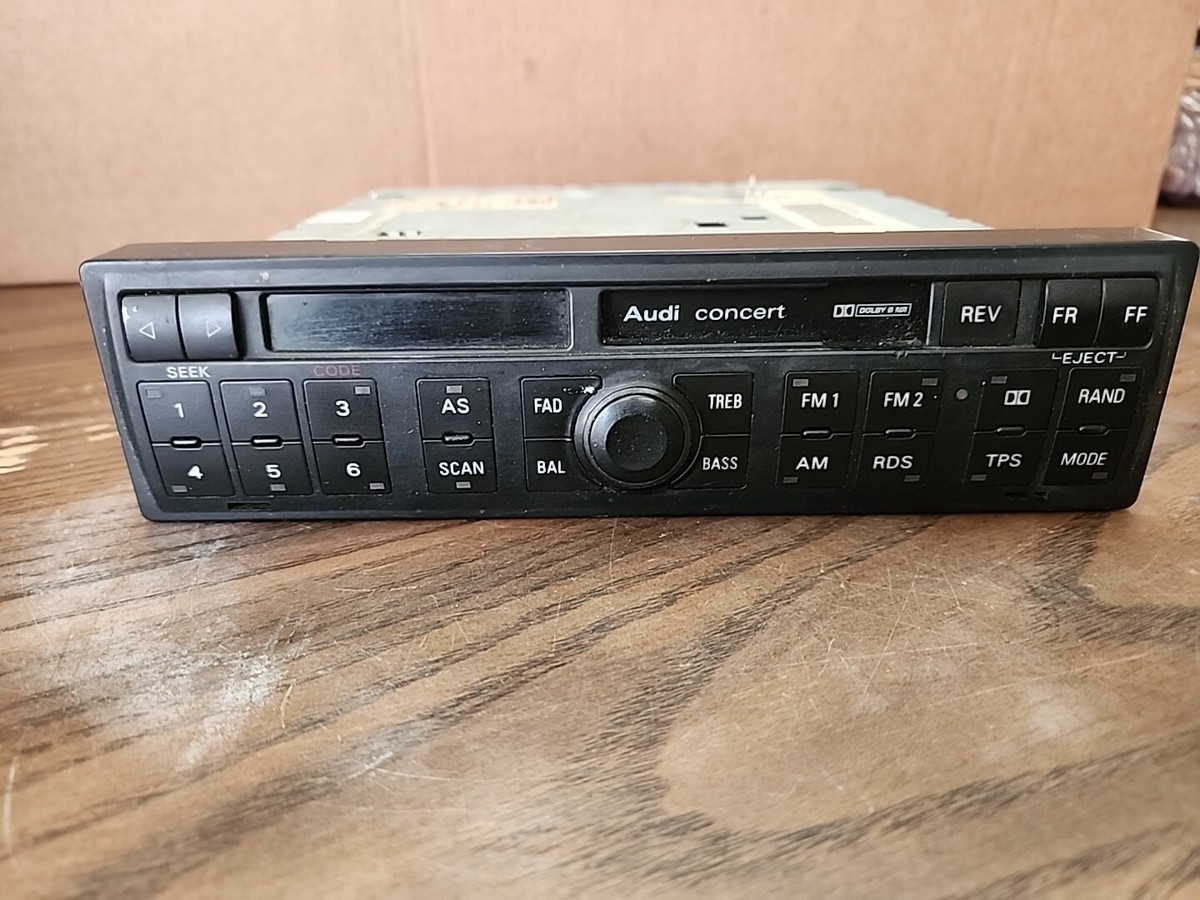 1998 AUDI A8 AUDI CONCERT AM/FM RADIO RECEIVER CASSETTE PLAYER