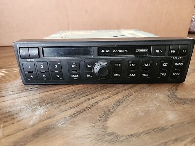1998 AUDI A8 AUDI CONCERT AM/FM RADIO RECEIVER CASSETTE PLAYER