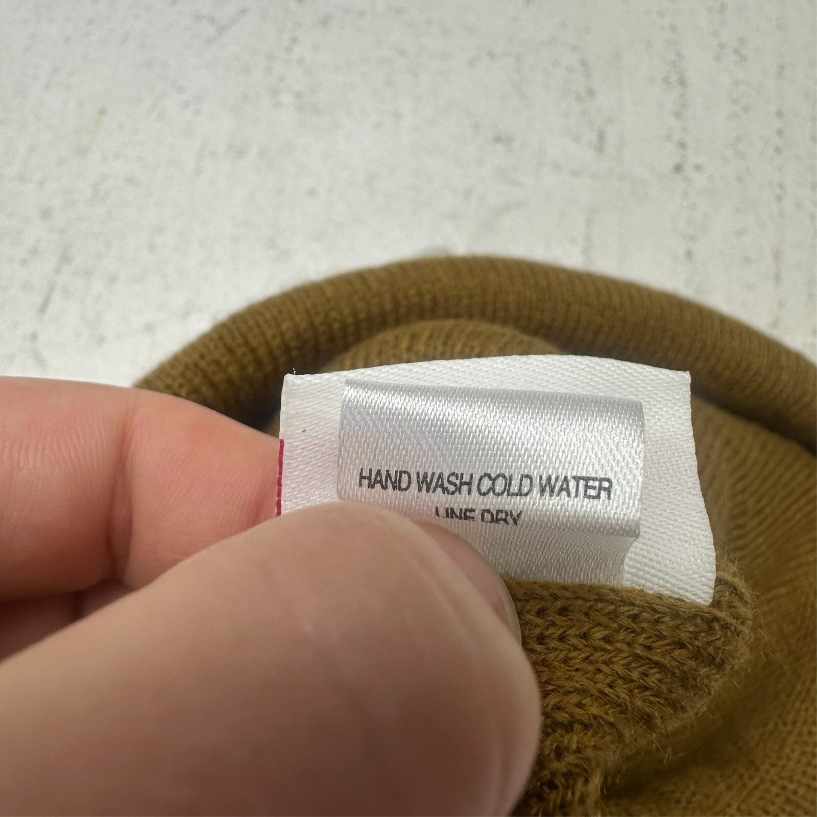 Levi's Army Green Basic Everyday Soft Knit Beanie… - image 3