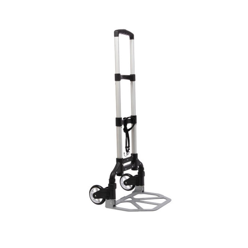 Chariot diable pliable aluminium 80kg transport telescopique léger couleur arge