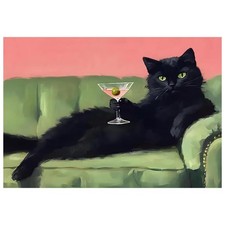 Cat Paint by Numbers for Adult,Cat Paint by Numbers Kit for Adults Beginners,