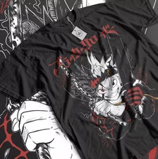 Black Clover T-Shirt Asta Yuno Anime Manga Girl Gifts Black Shirt