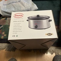 Swan SF17020N 3.5L 200W Slow Cooker - Stainless Steel