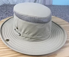 The Airflo Tilley Hat Cap Adult Endurable Size 7 Beige Olive UV Water Resistant*