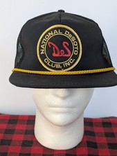VTG National DeSoto Club Snapback Mesh Rope Trucker Hat Cap Made in USA
