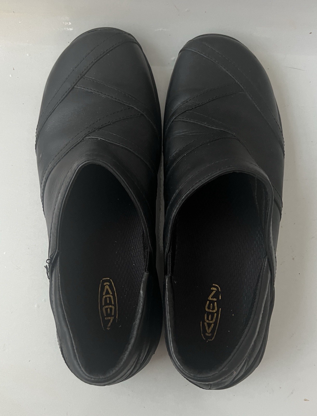 Zoccoli mocassino slip on Merrell Encore Eclipse nero liscio scarpa donna taglia 9 5