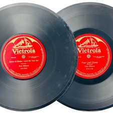 Evan Williams Four Leaf Clover & Queen Of Sheba 10in Shellac 78 RPM Victrola