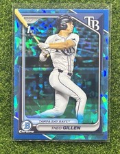 THEO GILLEN 2024 Bowman Draft Sapphire 1st Bowman BASE SAPPHIRE