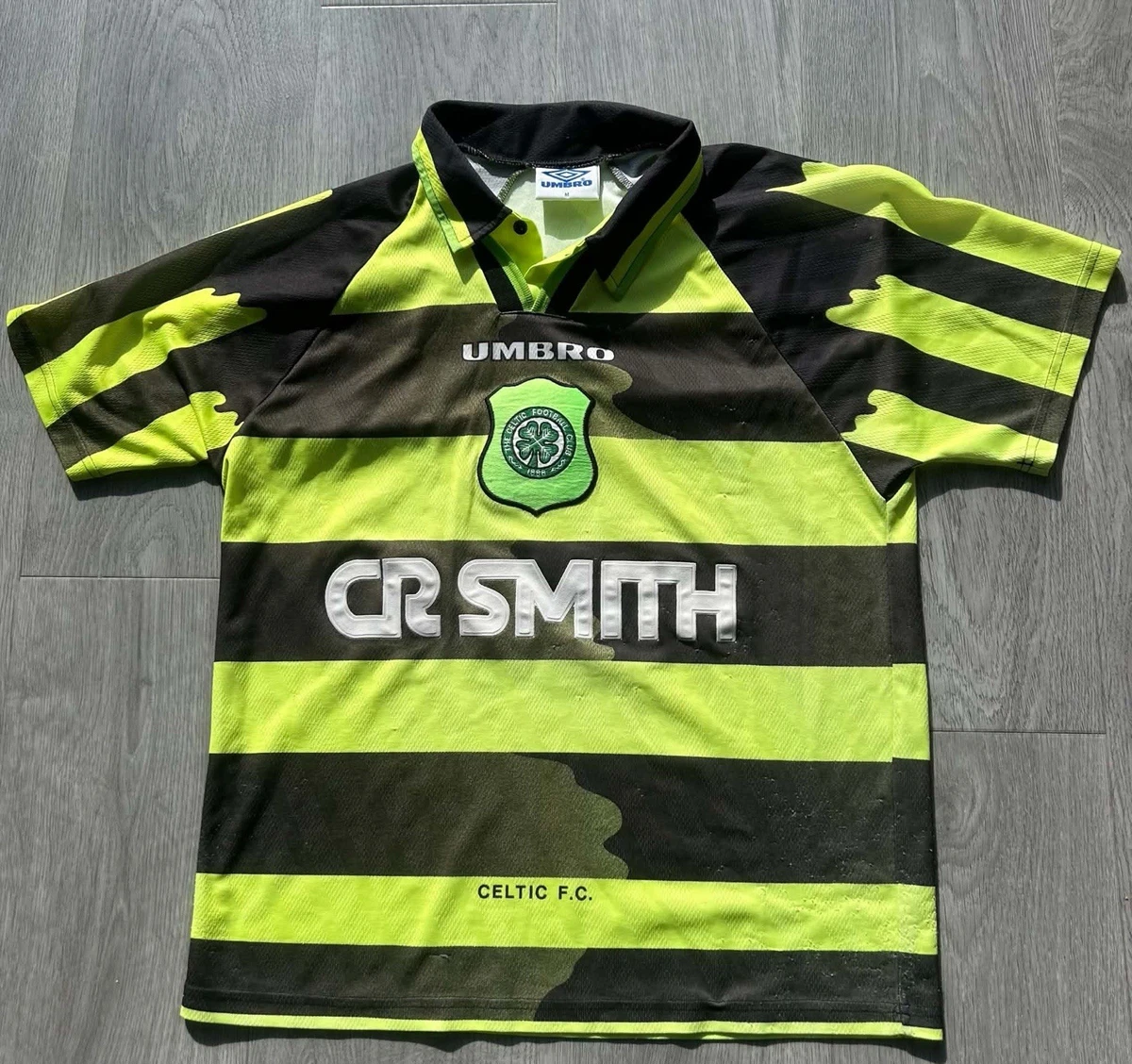 Umbro Away Celtic Memorabilia Football Shirts Scottish Clubs for