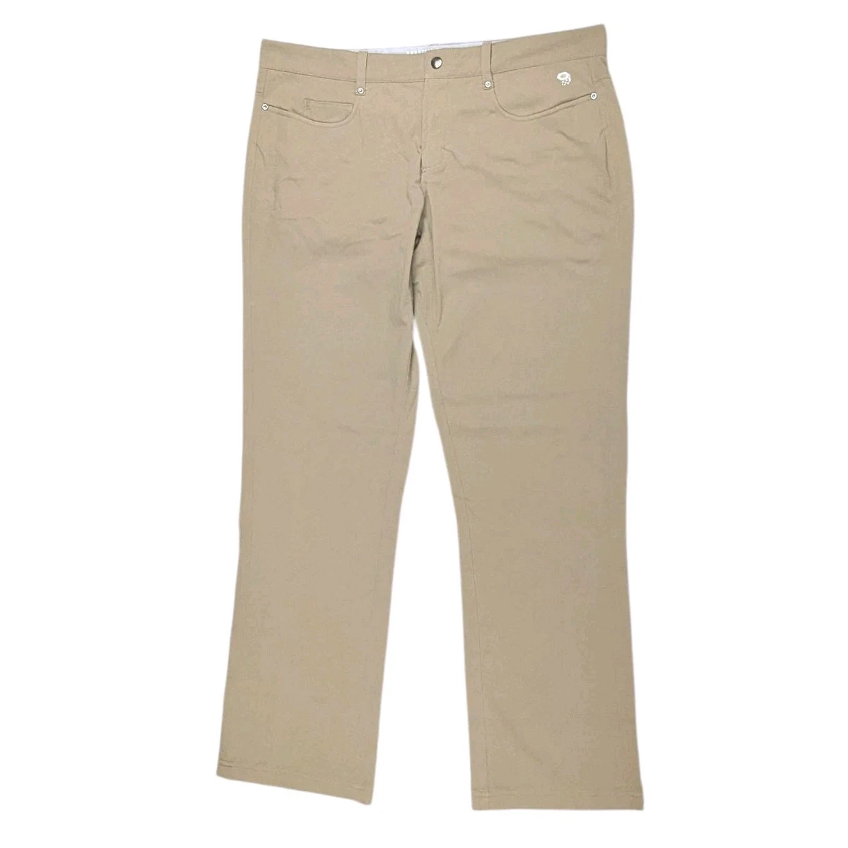 Pantalon De Randonnée Convertible Mountain Hardwear Femme - Taille 12 - Beige (Tan) - Zip Off